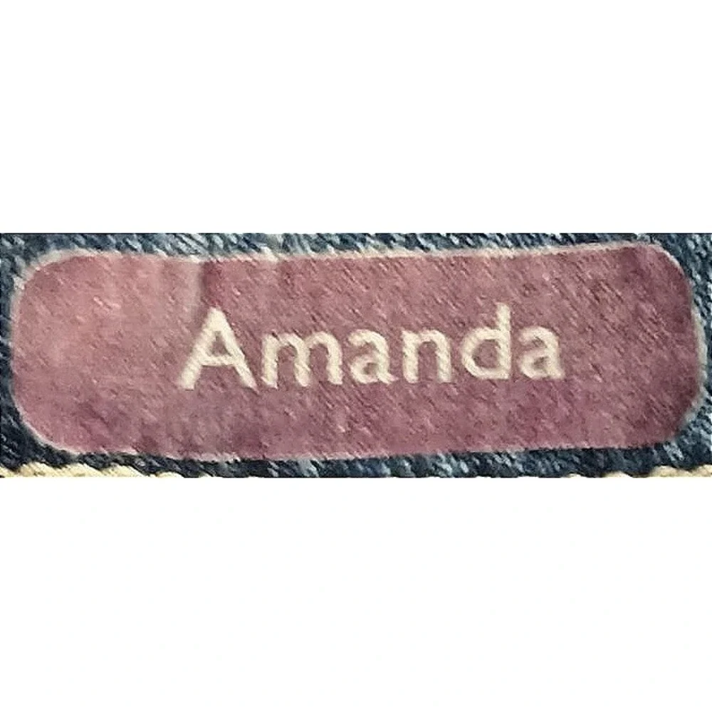 Classic Gloria Vanderbilt Amanda Jeans Women 6 Average Blue High‎ Rise Tapered